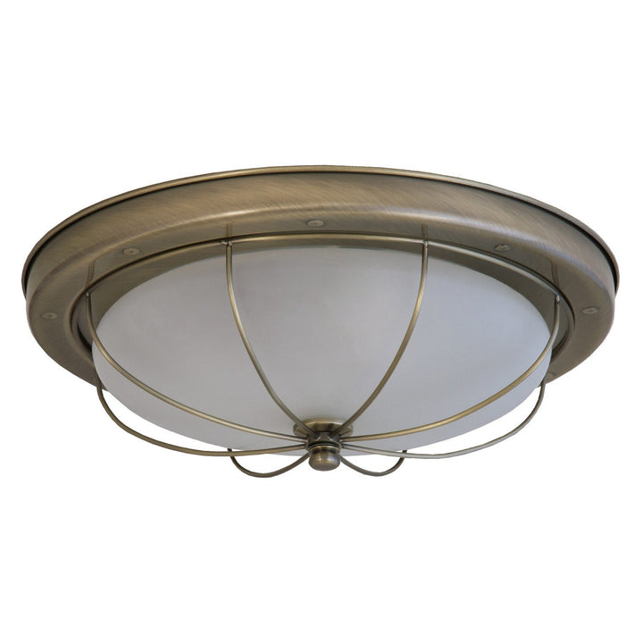 Rabalux loftslampe, 2xE27, brun, diameter 36 cm, Sudan