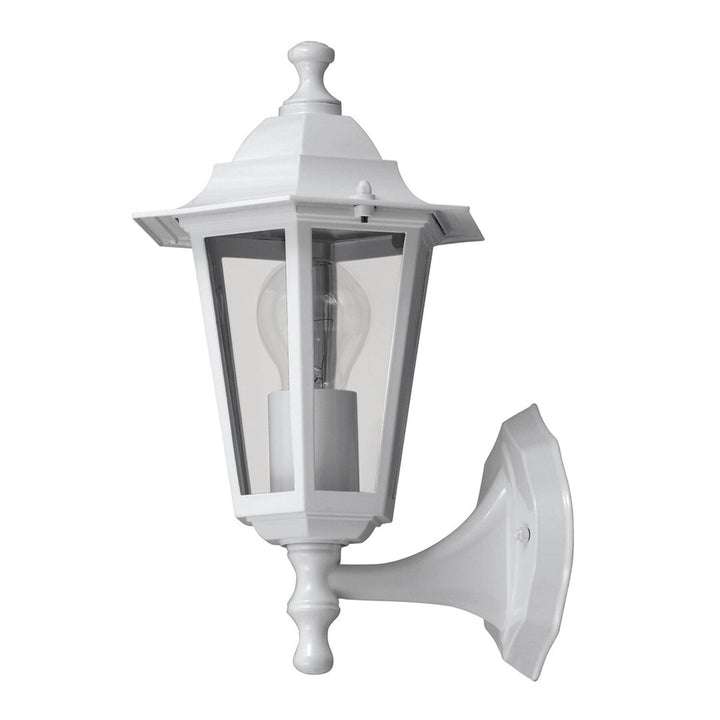 Rabalux væglampe, udendørs, IP43, E27, maks. 60 W, hvid, Velence