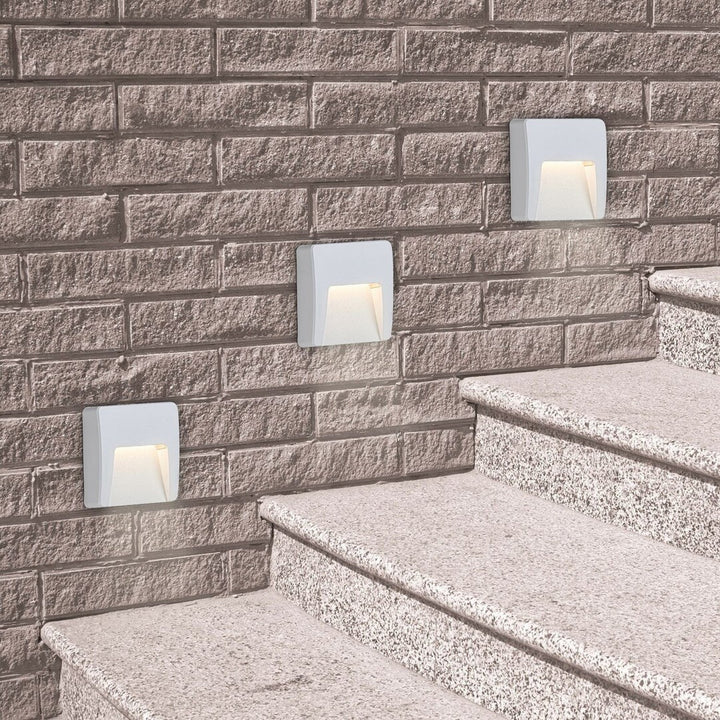 Rabalux væglampe, udendørs, IP65, LED 3W, hvid, Trento