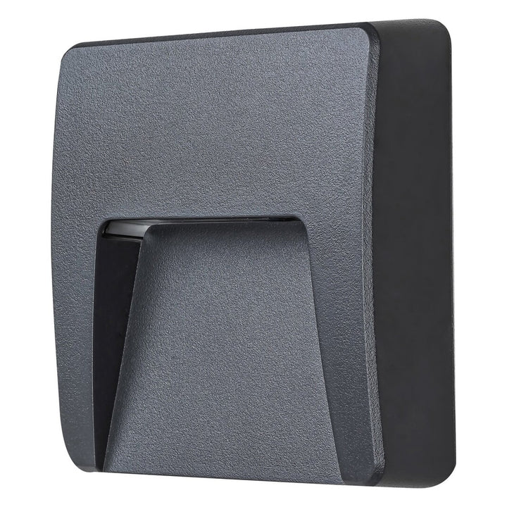 Rabalux væglampe, udendørs, IP65, LED 3W, antracit, Trento