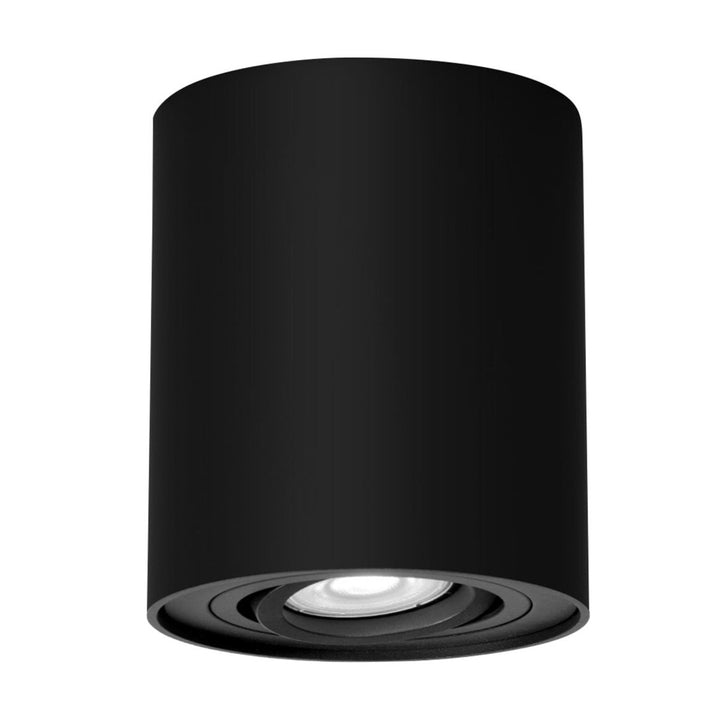 Rabalux loftlampe, påsætningslampe, GU10, IP20, sort, Kobald
