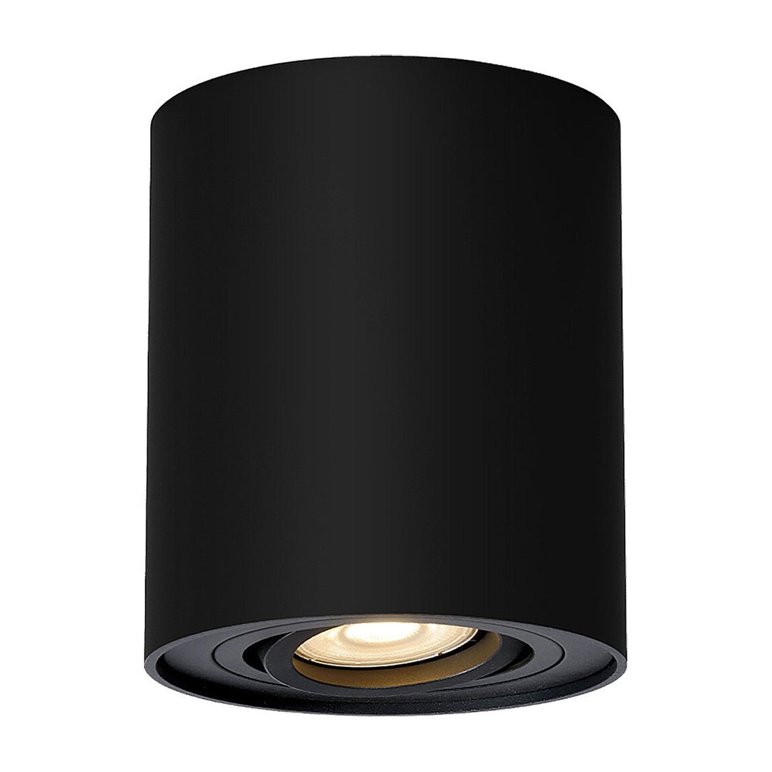 Rabalux loftlampe, påsætningslampe, GU10, IP20, sort, Kobald