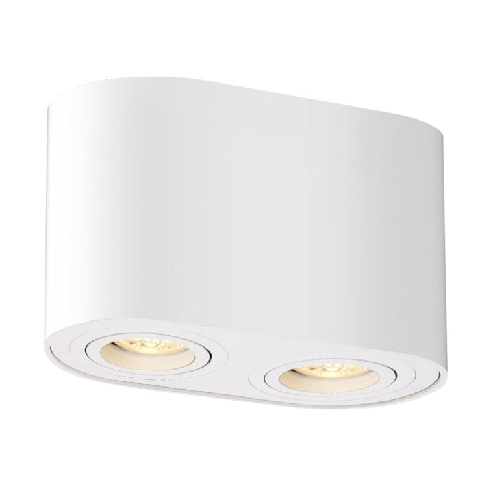 Rabalux loftslampe, 2x GU10-fatning, maks. 42 W, hvid, Kobald