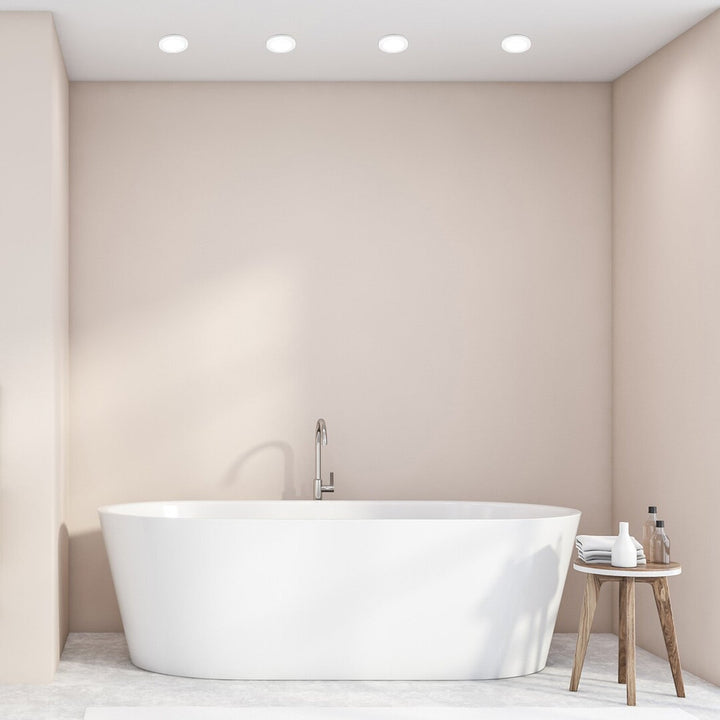 Rabalux påbygget lampe, 3W LED, IP44, hvid, Coco