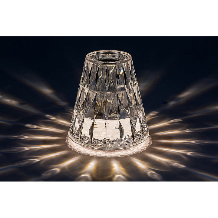 Dekorativ lampe Rabaux, bordlampe, 2W LED, RGB, Siggy