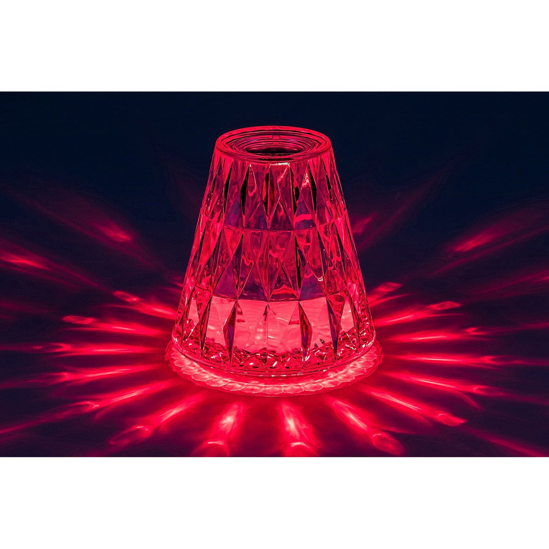 Dekorativ lampe Rabaux, bordlampe, 2W LED, RGB, Siggy