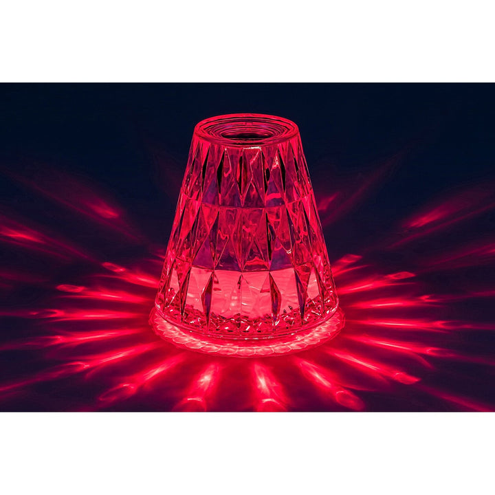 Dekorativ lampe Rabaux, bordlampe, 2W LED, RGB, Siggy