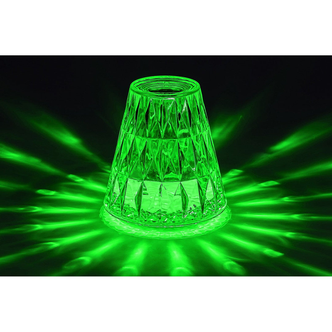 Dekorativ lampe Rabaux, bordlampe, 2W LED, RGB, Siggy