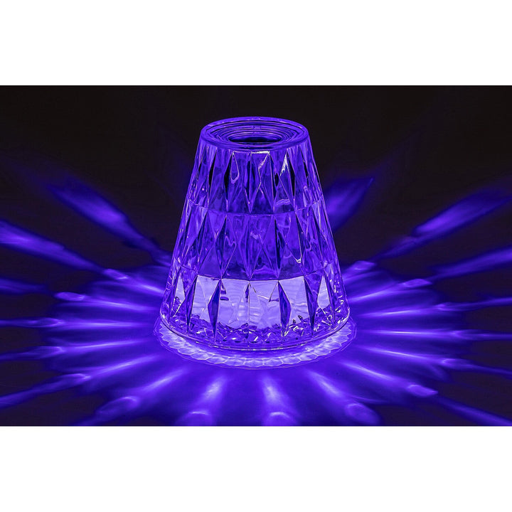 Dekorativ lampe Rabaux, bordlampe, 2W LED, RGB, Siggy