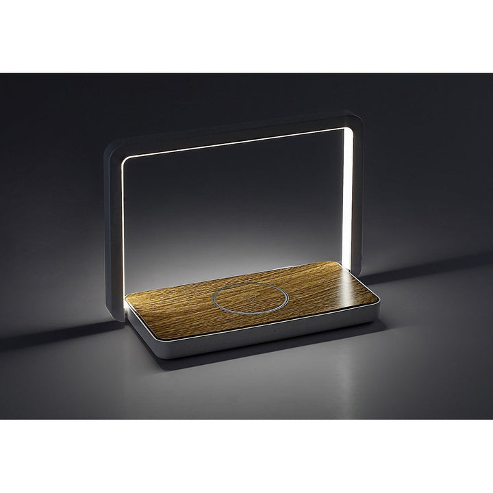 Rabalux bordlampe, 4W LED, QI induktionsoplader, Buldus