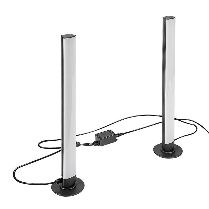 Rabalux standerlampe, gulvlampe, 5W LED, RGB, sort, Paco