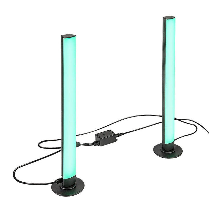 Rabalux standerlampe, gulvlampe, 5W LED, RGB, sort, Paco