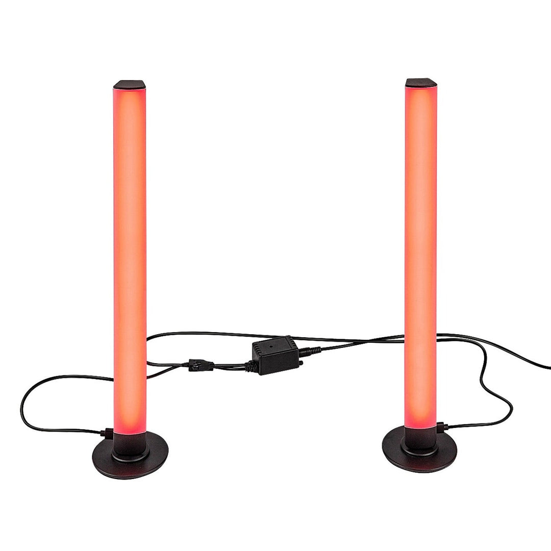 Rabalux standerlampe, gulvlampe, 5W LED, RGB, sort, Paco
