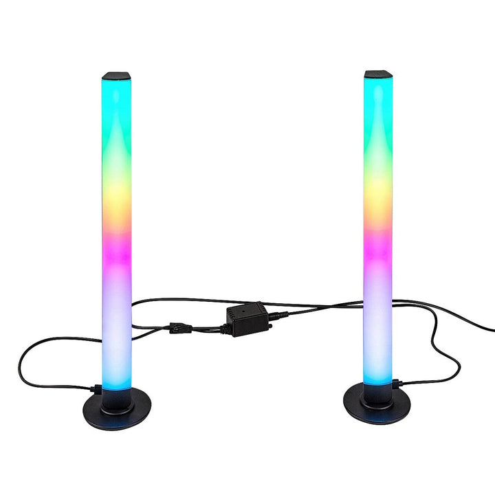 Rabalux standerlampe, gulvlampe, 5W LED, RGB, sort, Paco