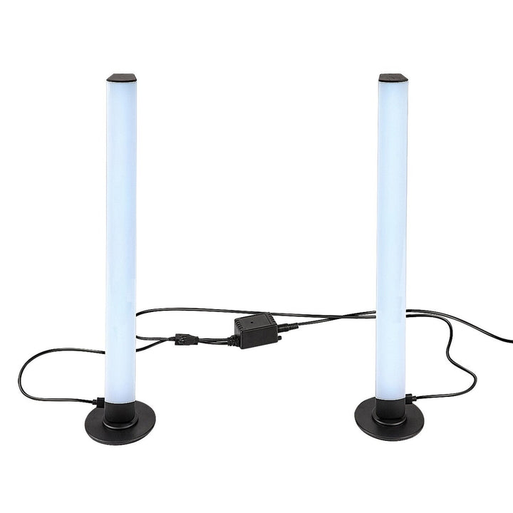 Rabalux standerlampe, gulvlampe, 5W LED, RGB, sort, Paco