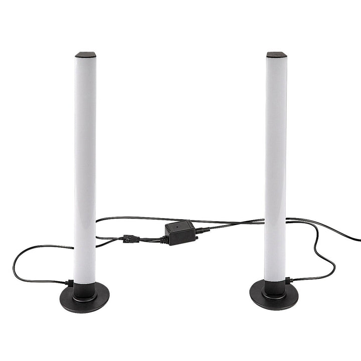 Rabalux standerlampe, gulvlampe, 5W LED, RGB, sort, Paco