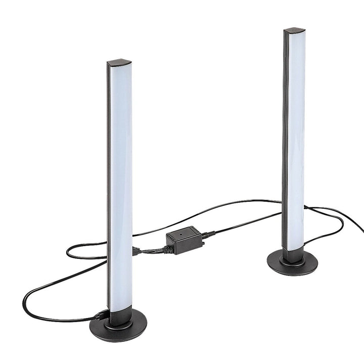 Rabalux standerlampe, gulvlampe, 5W LED, RGB, sort, Paco