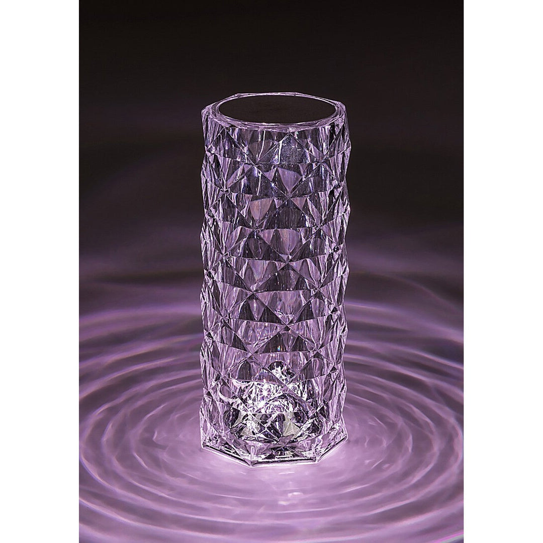 Dekorativ lampe Rabaux, krystal, 1,5 W LED, RGB, Siggy