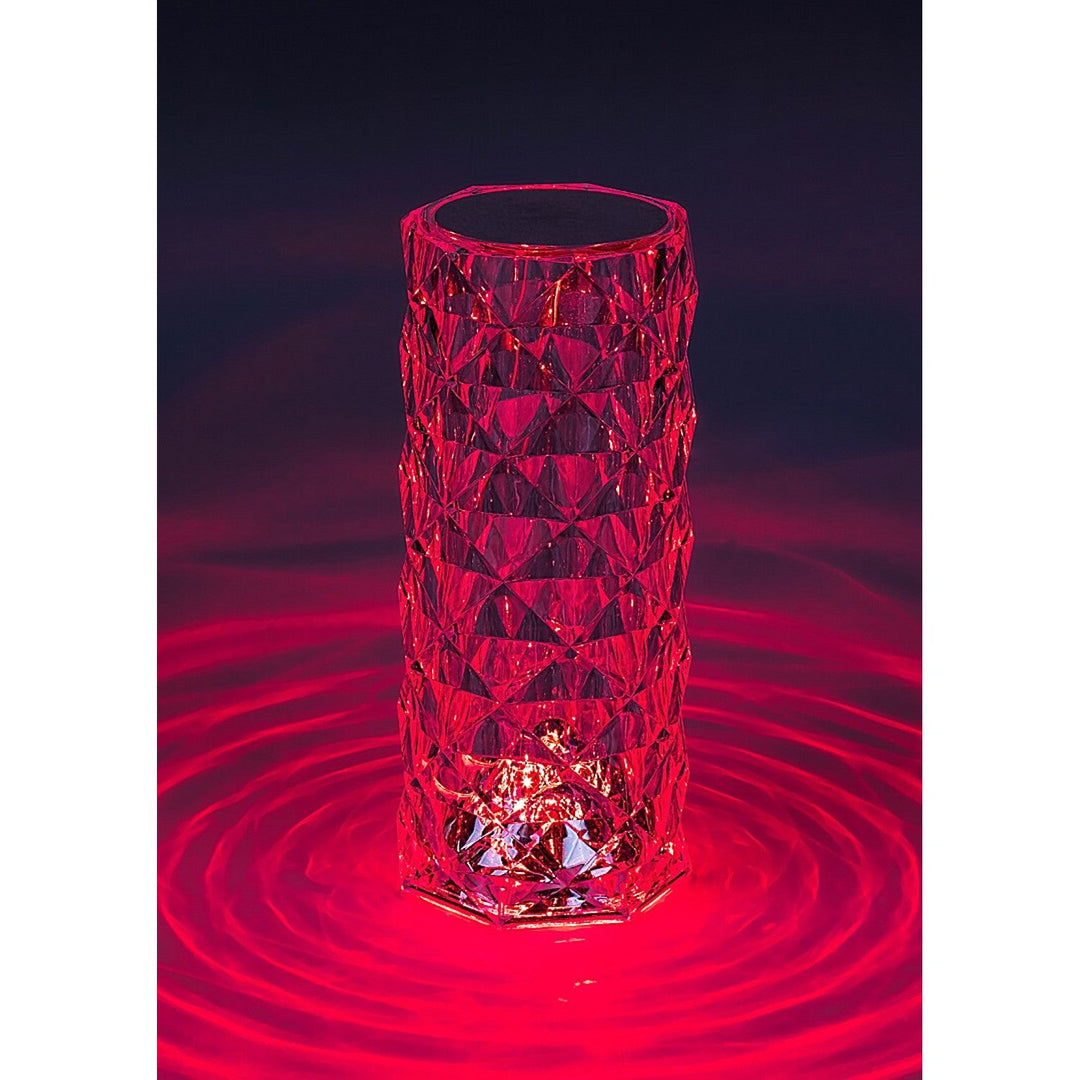 Dekorativ lampe Rabaux, krystal, 1,5 W LED, RGB, Siggy