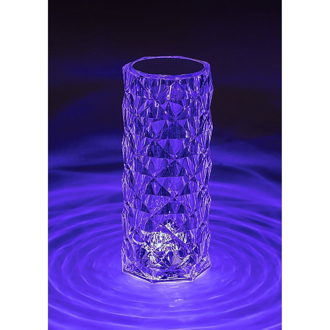 Dekorativ lampe Rabaux, krystal, 1,5 W LED, RGB, Siggy