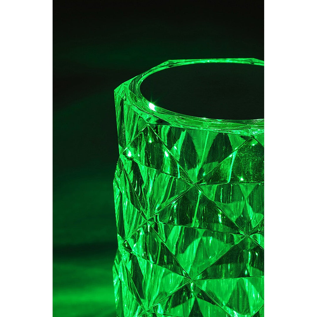 Dekorativ lampe Rabaux, krystal, 1,5 W LED, RGB, Siggy
