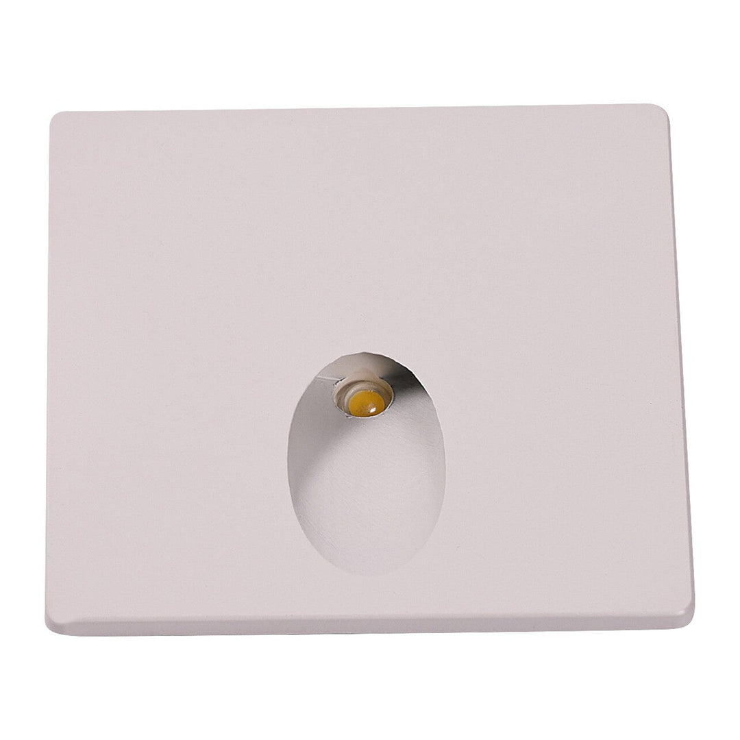Trappelys Rabalux, LED 3W, varm hvid farve, hvid farve, Boven