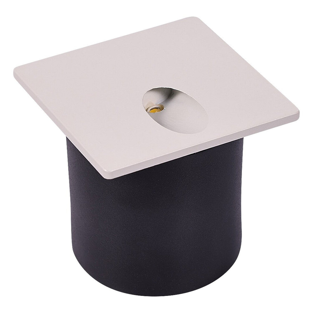 Trappelys Rabalux, LED 3W, varm hvid farve, hvid farve, Boven