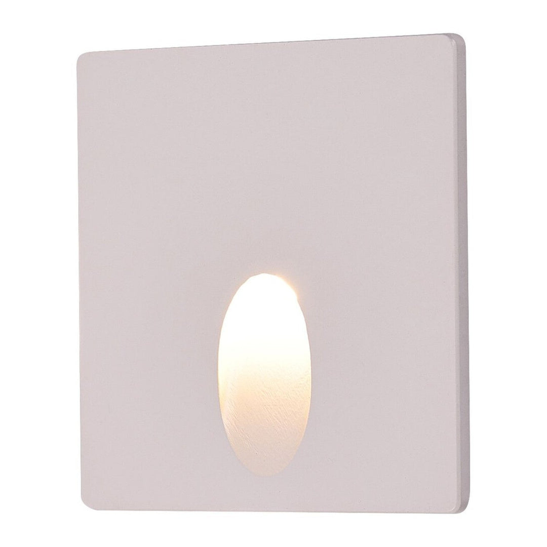 Trappelys Rabalux, LED 3W, varm hvid farve, hvid farve, Boven