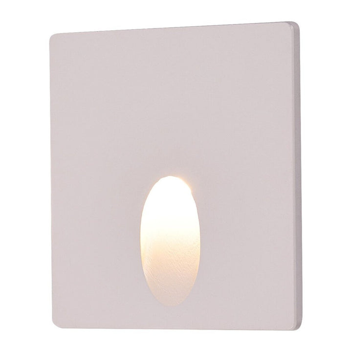 Trappelys Rabalux, LED 3W, varm hvid farve, hvid farve, Boven
