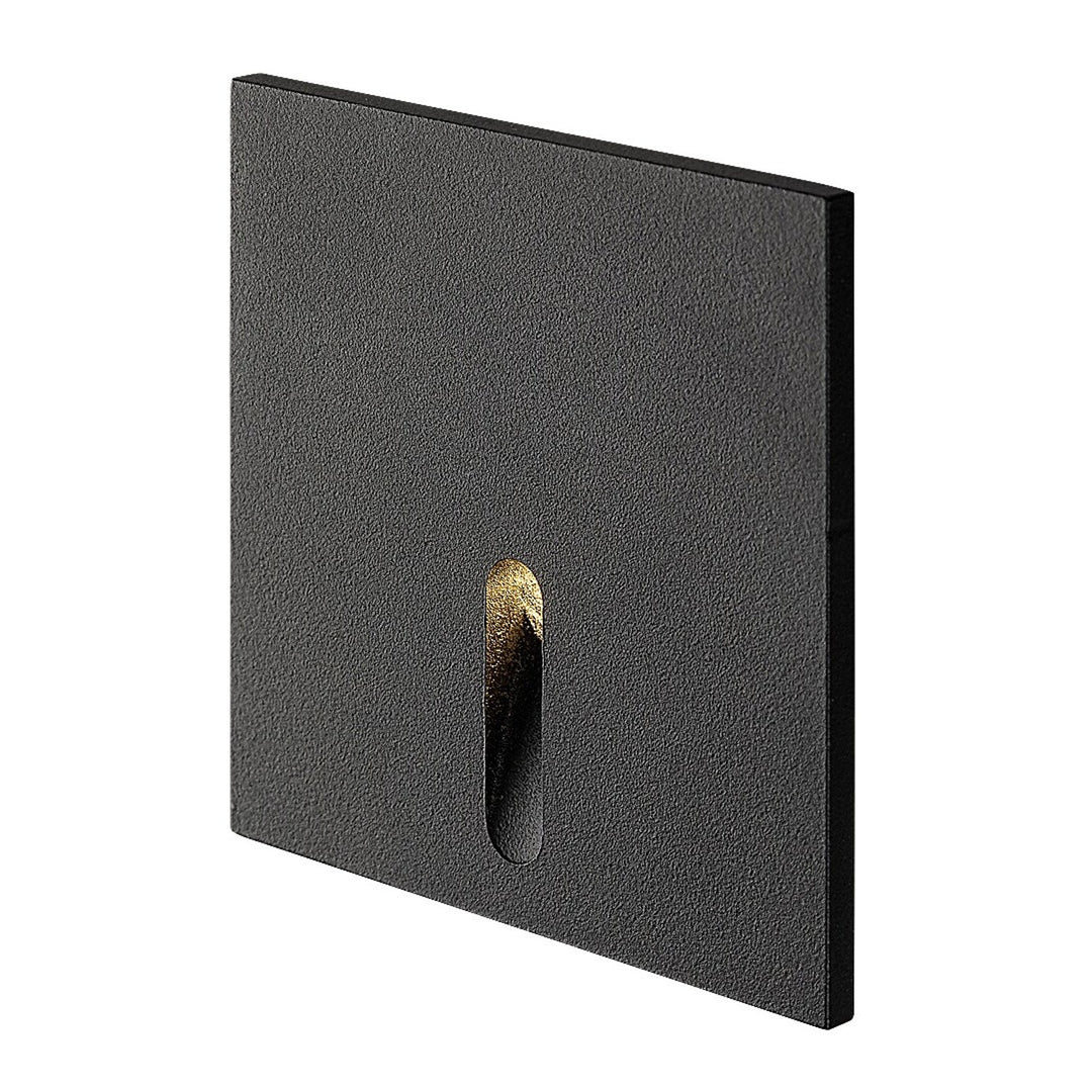 Trappelys Rabalux, LED 3W, varm hvid farve, sort farve, Boven