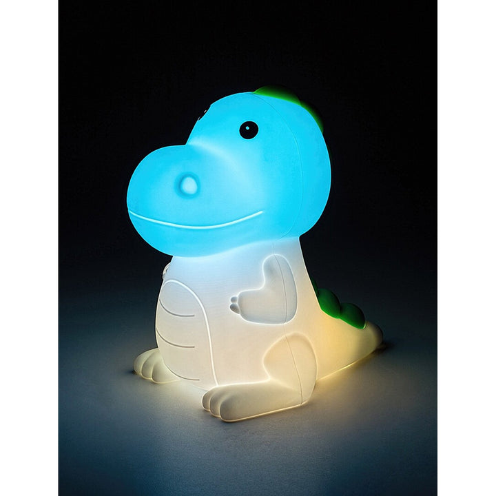 Rabalux børnelampe, dinosaur, LED RGB, varm hvid, IP20, Unicoo