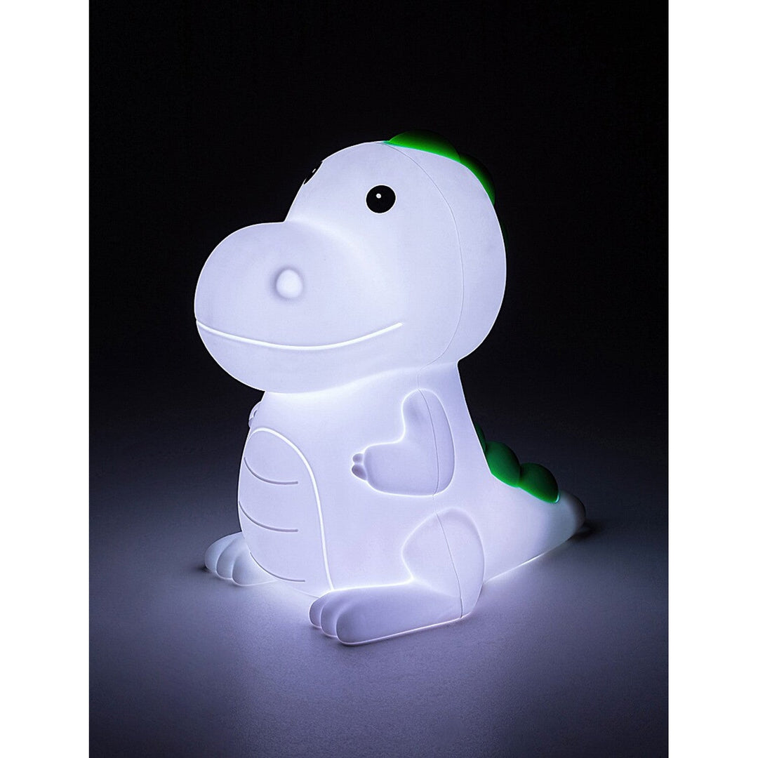 Rabalux børnelampe, dinosaur, LED RGB, varm hvid, IP20, Unicoo