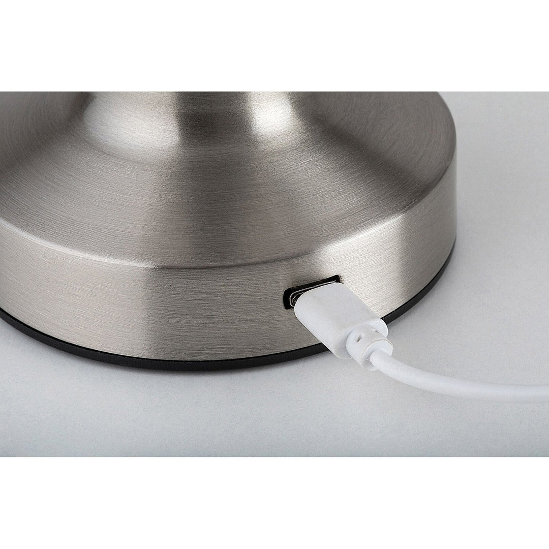 Rabalux bordlampe, 2,7 W LED, 40 lm, 1200 mAh batteri, Senan