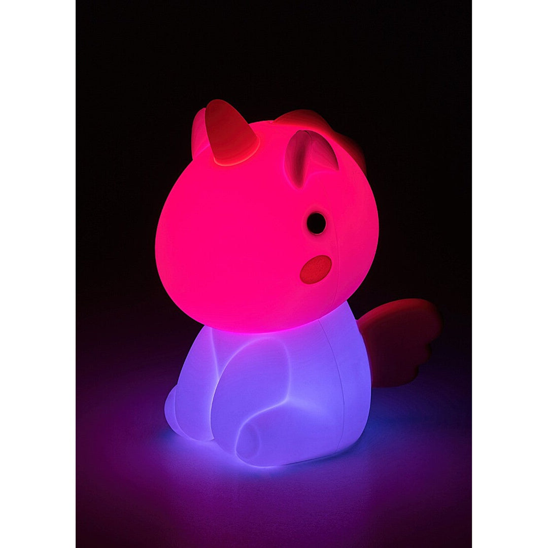 Rabalux børnelampe, enhjørning, LED RGB, varm hvid, IP20, Unicoo