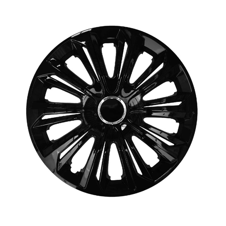 Universal hjulkapsler 15'' NRM Strong sort lakeret 1 stk.