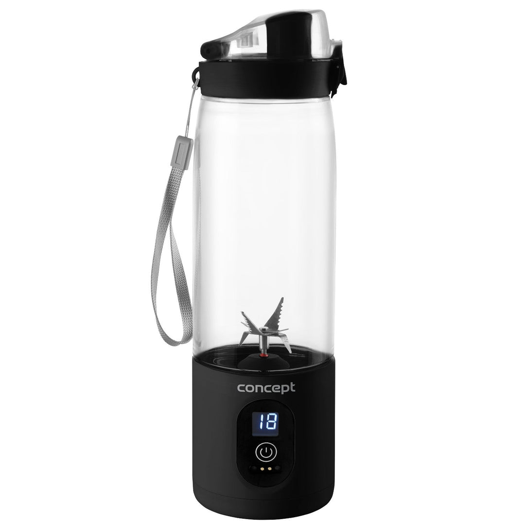 Concept personlig blender, 600 ml, Li-Ion-batteri, sort, FitMaker SM4001