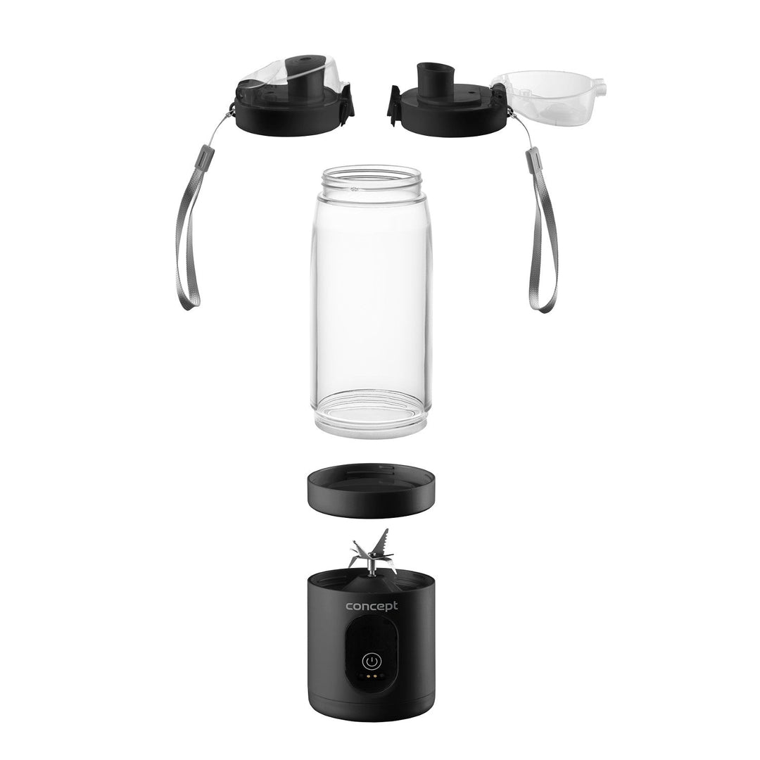 Concept personlig blender, 600 ml, Li-Ion-batteri, sort, FitMaker SM4001