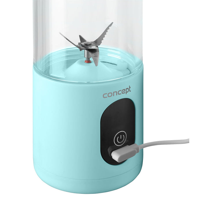 Concept personlig blender, 600 ml, Li-Ion-batteri, blå, FitMaker SM4002