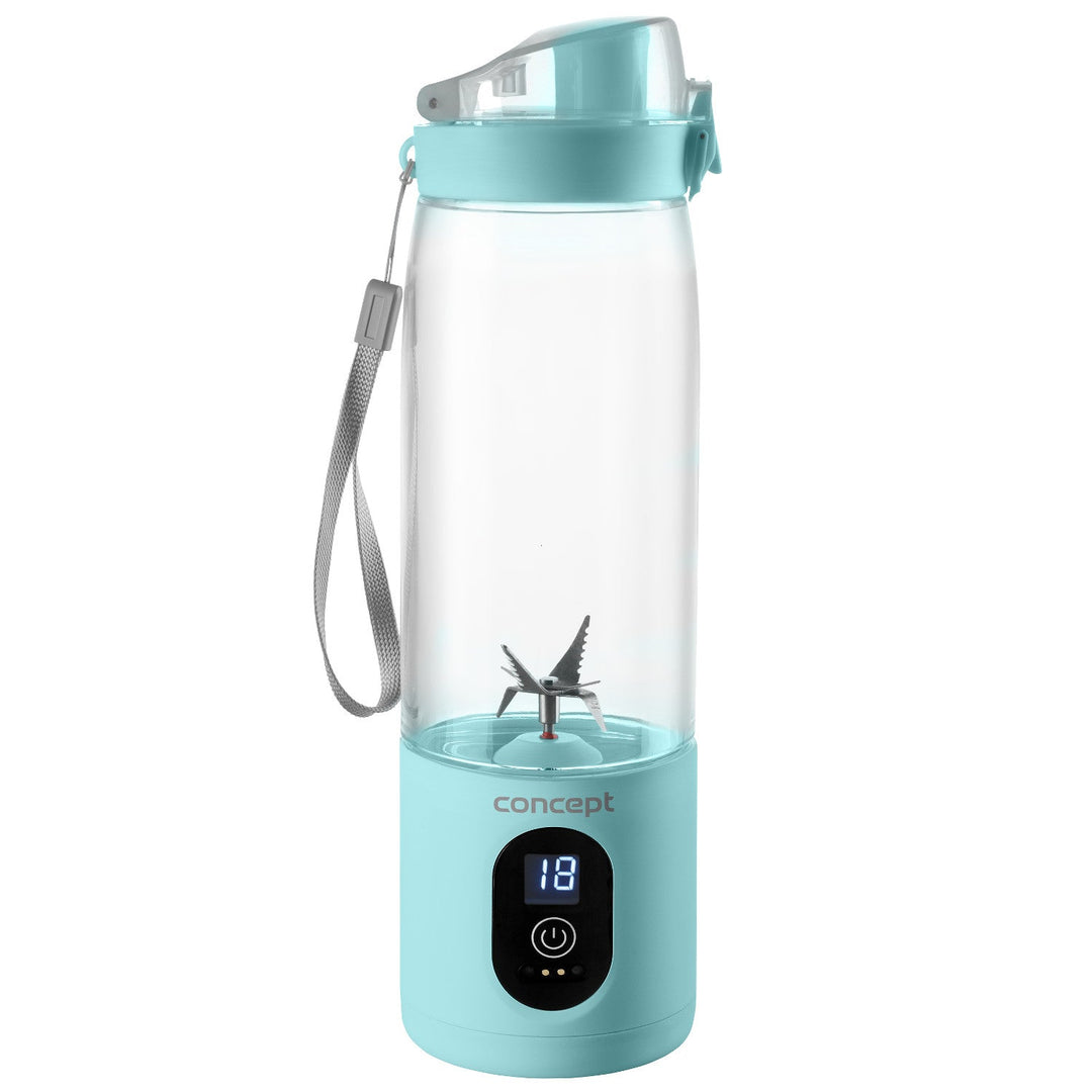 Concept personlig blender, 600 ml, Li-Ion-batteri, blå, FitMaker SM4002