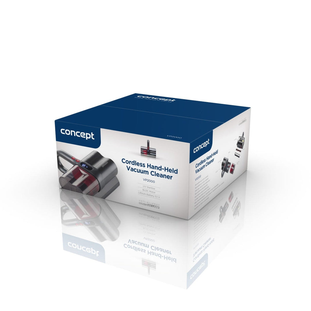 Concept håndstøvsuger, UV-C-steriliseringslampe, 11,1 V, 120 W, VP2000