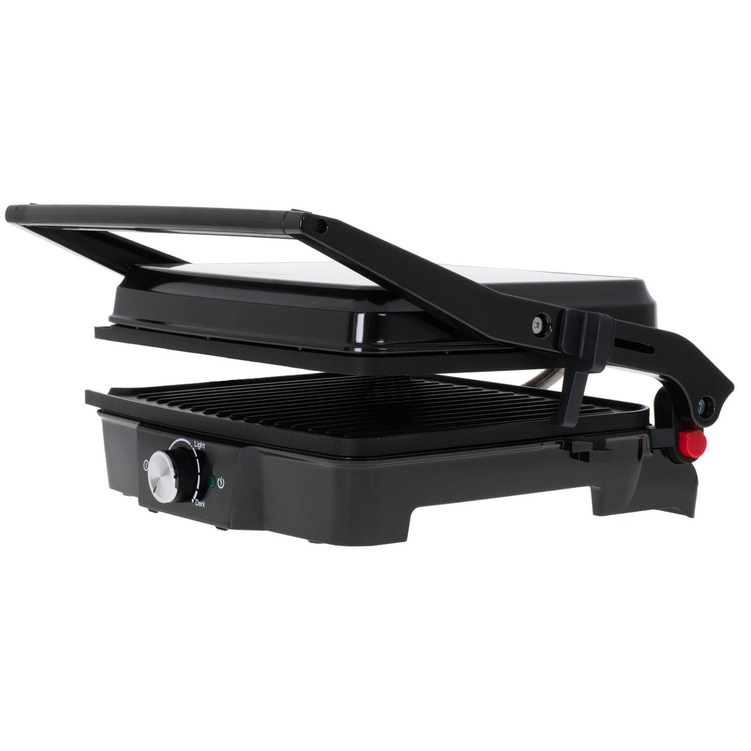 Camry elektrisk grill, stor overflade 28x23 cm, temperaturregulering, maksimal effekt 2500 W, CR 3053