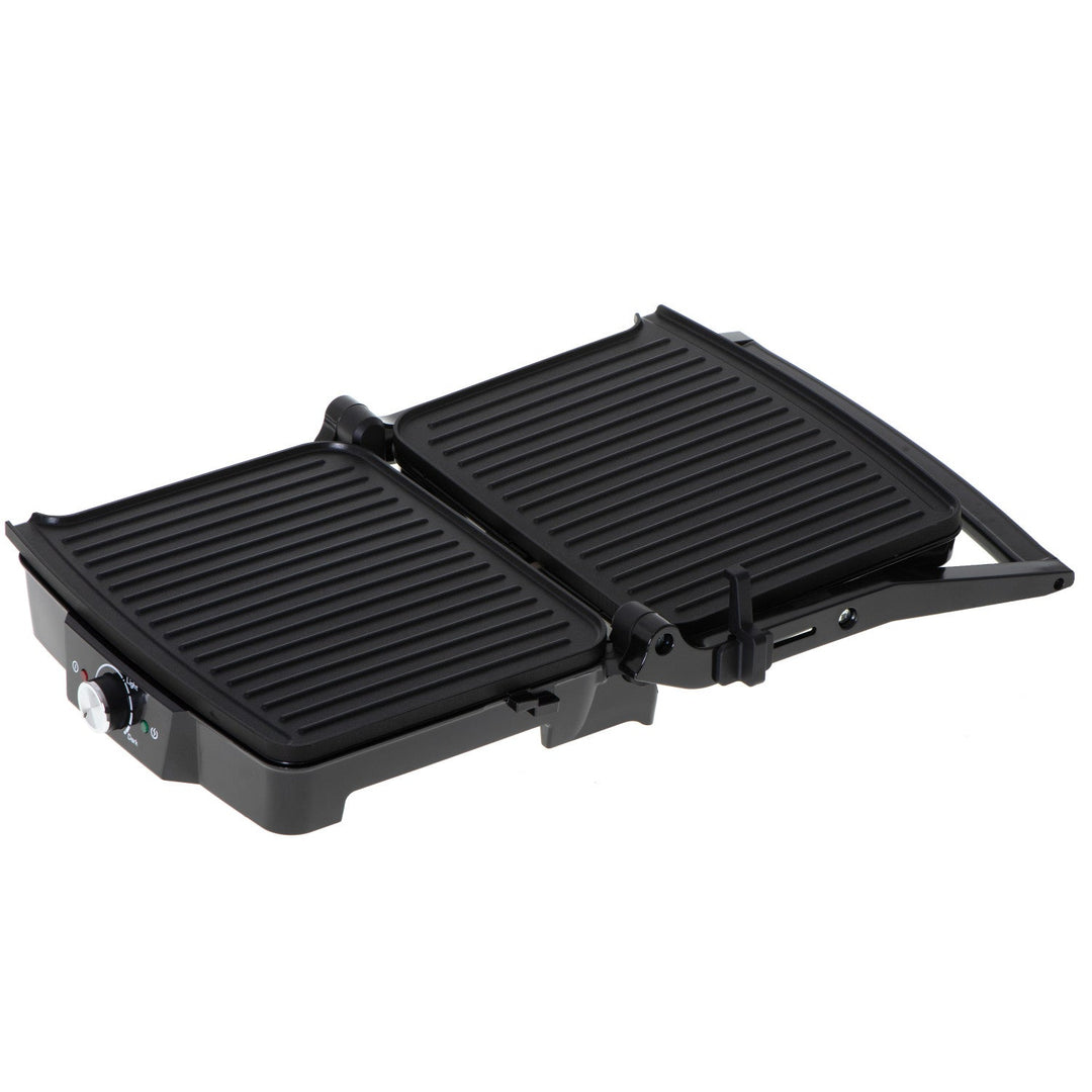 Camry elektrisk grill, stor overflade 28x23 cm, temperaturregulering, maksimal effekt 2500 W, CR 3053