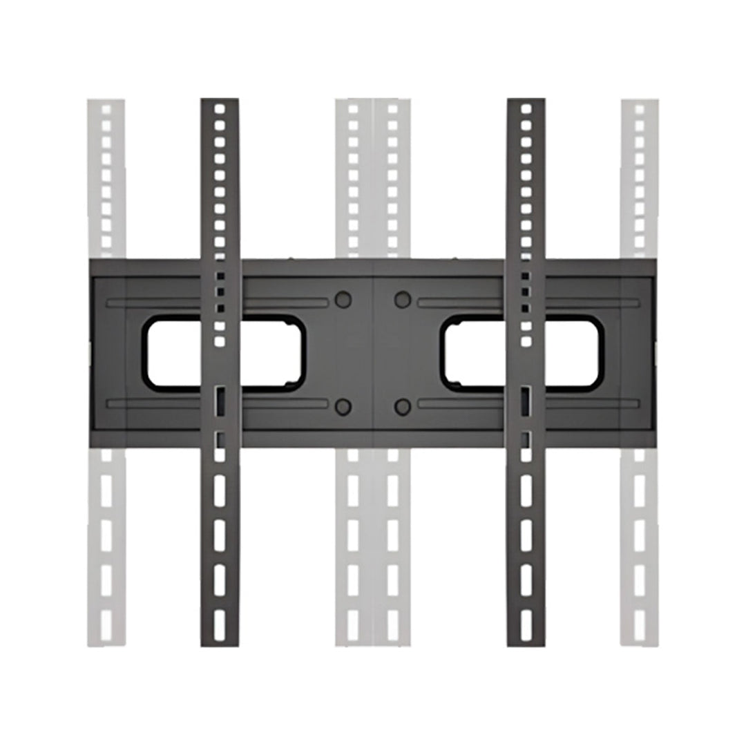 Maclean TV-holder, maks. VESA 400x400, 32-75", 50 kg, vertikal og horisontal vinkelregulering, profil 80-380 mm, sort, MC-788