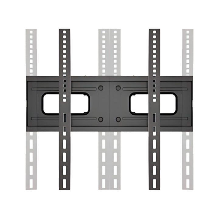Maclean TV-holder, maks. VESA 400x400, 32-75", 50 kg, vertikal og horisontal vinkelregulering, profil 80-380 mm, sort, MC-788