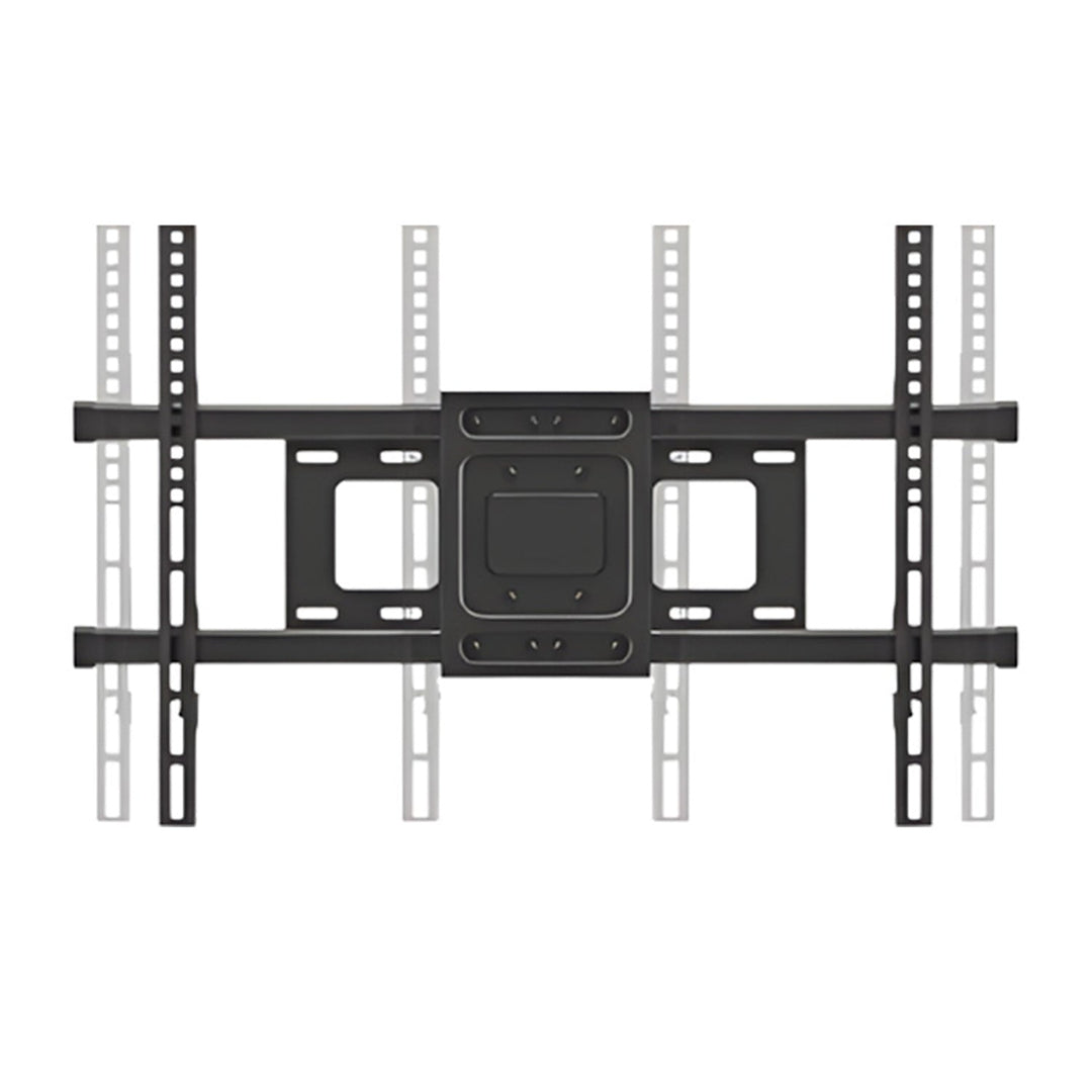 Maclean TV-holder, maks. VESA 600x400, 32-85", 60 kg, vertikal og horisontal vinkeljustering, profil 65-390 mm, sort, MC-789
