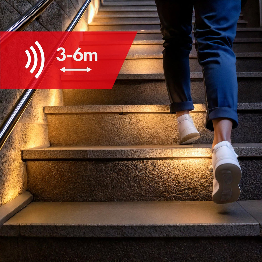 Maclean PIR-bevægelsessensor, med ekstern sensor, 12-24 V DC, 360°, MCE32 V
