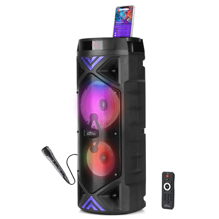 Bærbar højttaler fra Media-Tech, karaoke, Bluetooth 5.0, 1400 W, MT3182