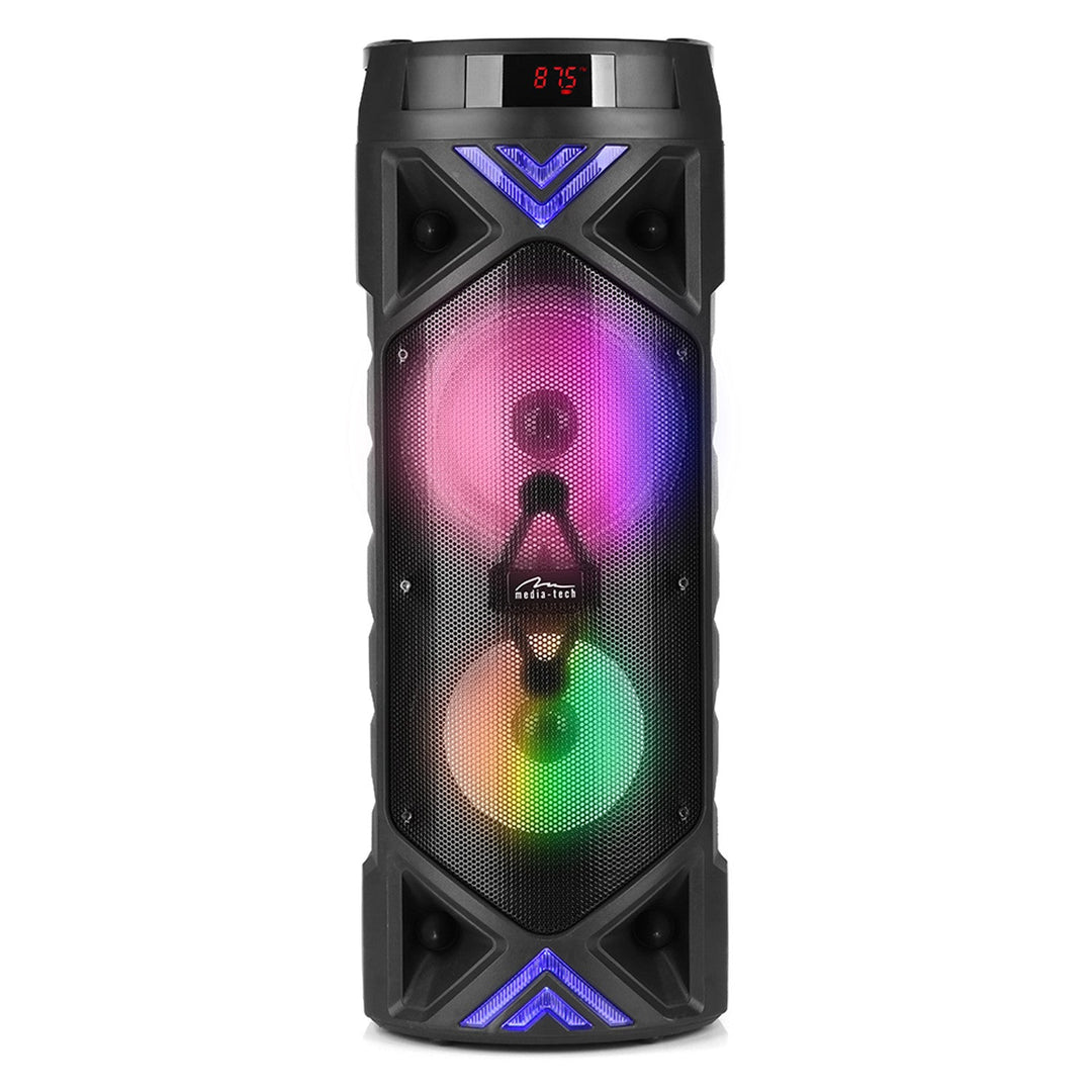 Bærbar højttaler fra Media-Tech, karaoke, Bluetooth 5.0, 1400 W, MT3182