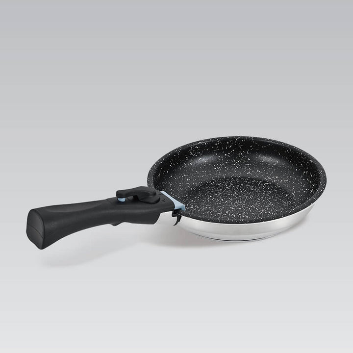 Maestro-sæt, 2 stegepander, gryde, aftageligt håndtag, MR-3529-4