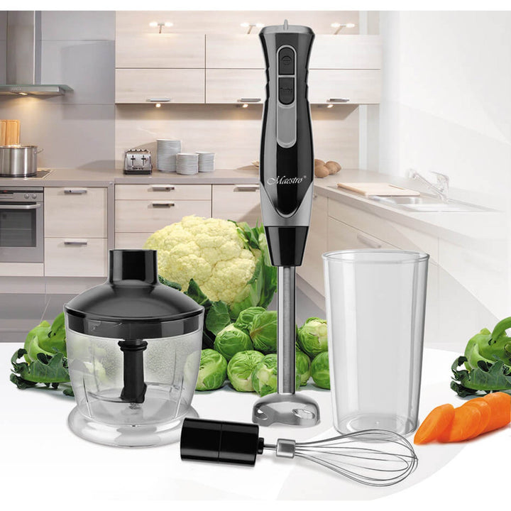 Maestro håndblender, 500 W, turbo-funktion, 900 ml beholder, MR-566